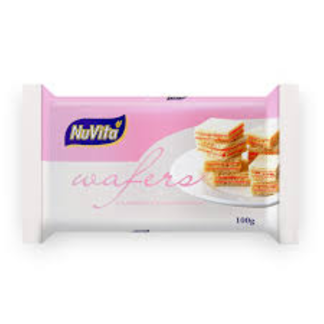 NUVITA WAFER STRAWBERRY 100G